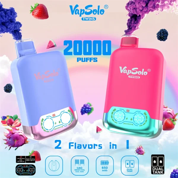 Shisha Vapsolo 20000 caladas 1