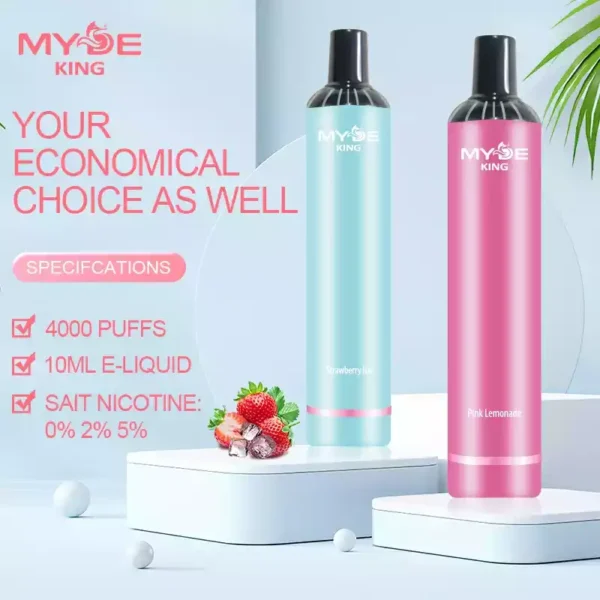 MYDE King 4000 Puffs Disposable vape 1
