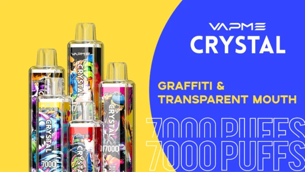 Vapme Crystal 7000 Puffs 1 skaleeritud