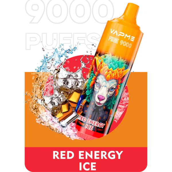 Vapme Fire 9000 Puffs 7 mērogots