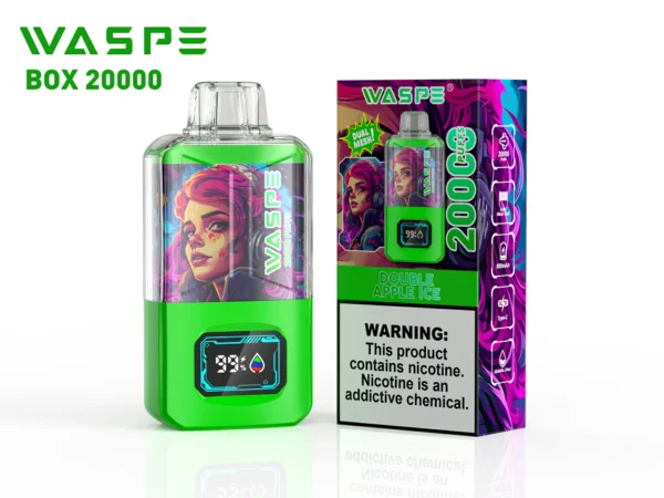 Waspe 20000 caladas doble malla 30